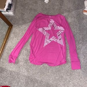 Gap Long Sleeve Pink T- Shirt Girls Size XXL